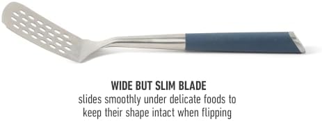 Calphalon Slotted Turner, Kitchen Flipping Spatula, Stainless Steel - Image 4