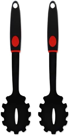 Nylon Pasta Server Spaghetti Utensil, Nonstick Safe Noodle Serving Fork - Image 7