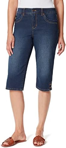 Gloria Vanderbilt Women's Kaia Side Button Skimmer Short by GloriaVanderbilt