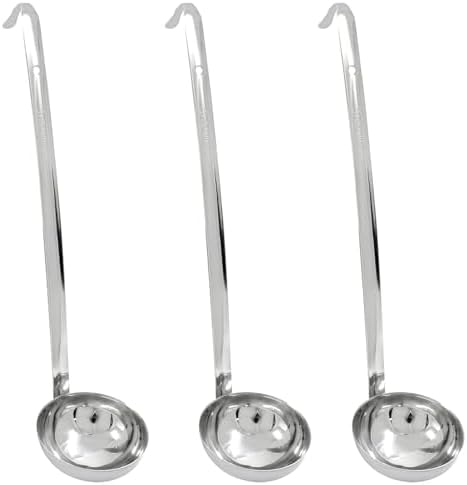 Piutouyar 3 Pcs 4 oz Soup Ladle Set by Piutouyar