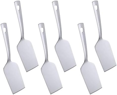 6 Pcs Silver Square End Turner, Stainless Steel Titanium Plated Solid Turner by Unknown