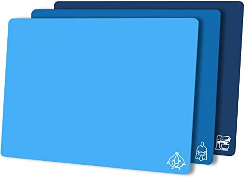 ZVP Flexible Plastic Cutting Board Set of 3 Gradient Color, Colorful Chopping by ZVP