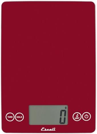 Escali Arti Glass Food Scale Digital Countertop Kitchen, Baking and Cooking by Unknown