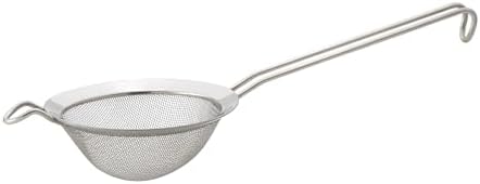 HIC Kitchen Fine Double Mesh Strainer, 18/8 Stainless Steel, by HIC