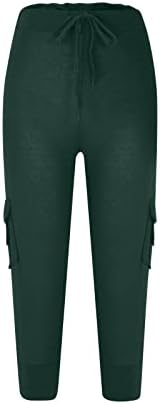 Cargo Capris for Women Casual Summer 2026 Plus Size Capri Pants Lightweight - Image 4