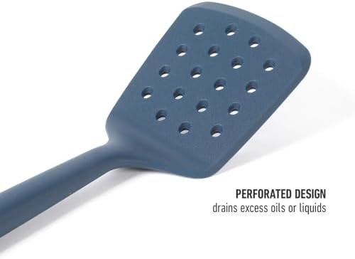 Calphalon Edge Silicone Slotted Turner, Flexible Silicone Slotted Spatula - Image 5