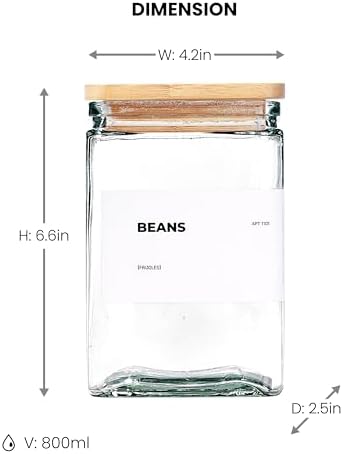 APT 1101 Glass Storage Jars - Image 6