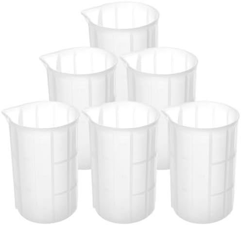 Gartful 300ml Large Silicone Measuring Cups, 10OZ Reusable Squeeze and Pour by Gartful
