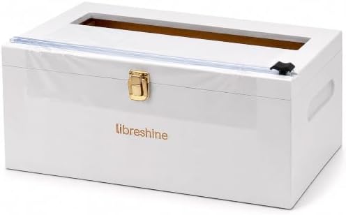 Libreshine 12-Inch Bamboo Plastic Wrap Dispenser by Libreshine