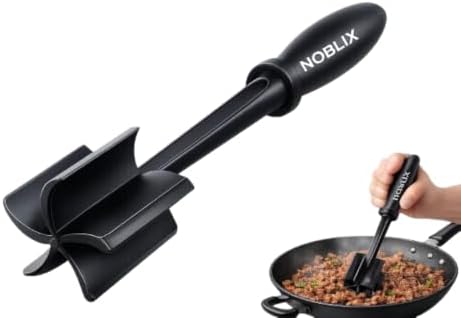 Meat Chopper & Hamburger Nylon Meat Masher 5-Blade Ground Beef Chopper by Unknown