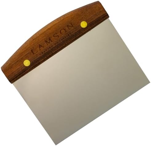 Lamson Bench Scraper, Deep Blade Dough and Griddle Cutter, 4 x 6 In by LamsonKitchenKnivesTools