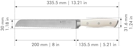 HENCKELS Forged Accent Razor-Sharp 8-inch Bread Knife, Cake Knife, German - Image 3