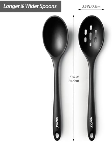 Vovoly Silicone Spoons for Cooking - Image 3