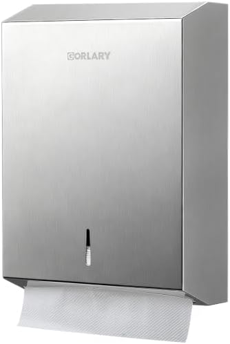 Gorlary Commercial Paper Towel Dispenser Wall Mount by Gorlary