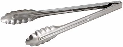 Winco Stainless Steel, Coiled Spring Utility Tong Heavyweight - Image 2