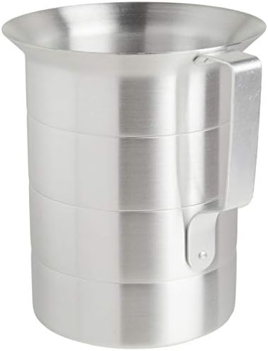 Winco 4 qt Aluminum Commercial Measuring Cup - Image 3