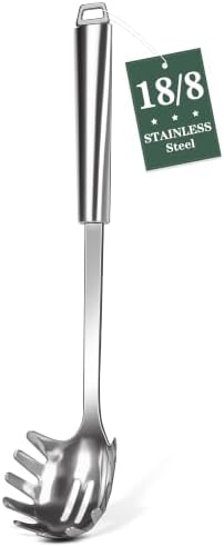 Spaghetti Server, 304 Stainless Steel Pasta Spoon by Unknown
