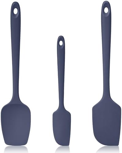 600ºF Heat Resistant Silicone Spatula Spoonula Set of 3 by Lilybeam