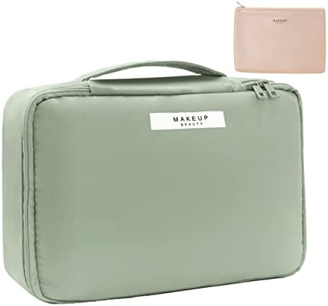 Queboom Travel Makeup Bag Cosmetic Bag Toiletry Bag by Queboom