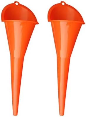 JOYCOURT 2PCS Long Neck Oil Funnels by JOYCOURT