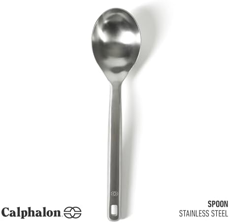 Calphalon Prime Kitchen Spoon, Stainless Steel Cooking Spoon, Heavy-Gauge - Image 2