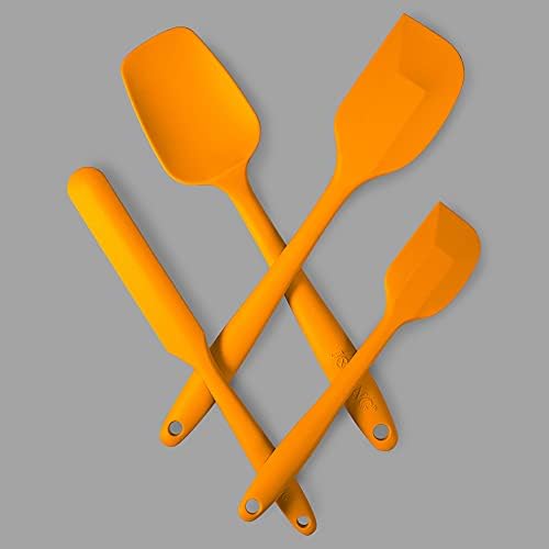 4 Piece Silicone Spatula Set, Flexible Heat Resistant Non-scratch Baking - Image 5