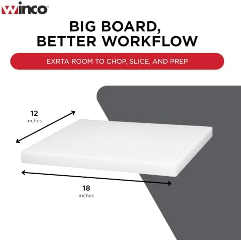 Winco Cutting Board, 12 by 18 by 1-Inch - Image 4