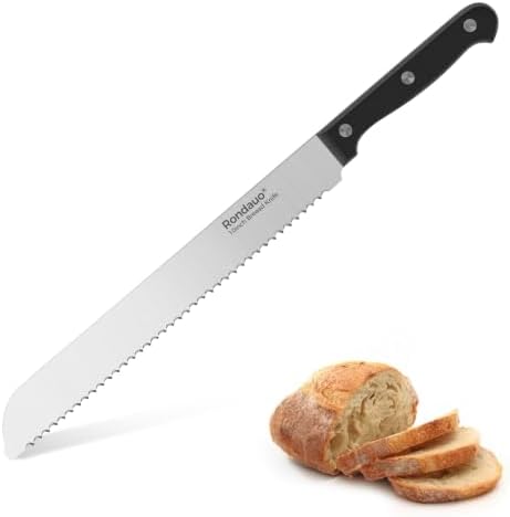 Rondauno Bread Knife, 10 in Sourdough Knives by Rondauno