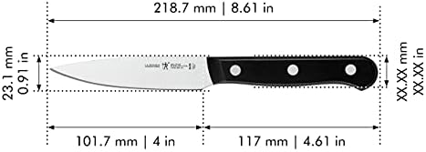 Henckels Solution 4-Inch Paring Knife, Razor-Sharp, German Engineered - Image 3