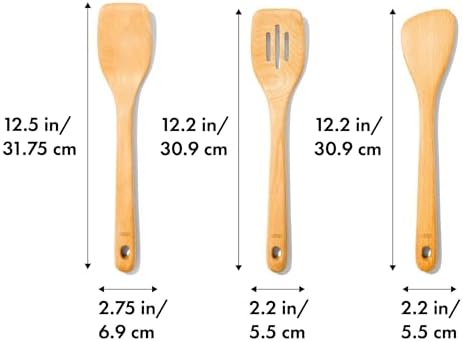 OXO Good Grips 3-Piece Wooden Turner Set - Image 3