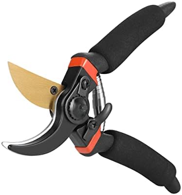 5 pack Garden Pruning Shears Stainless Steel Blades, Handheld Scissors Set - Image 2