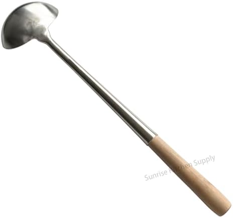 Sunrise Kitchen Supply Commercial Grade Wok Ladle 18" - Image 3