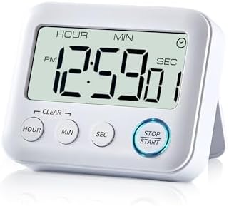 Digital Kitchen Timer Alarm Clock by PIAMIG