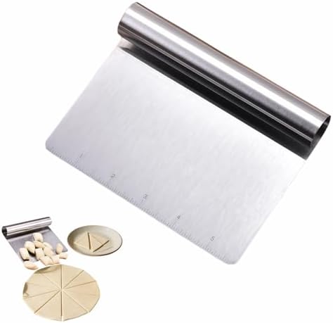 Stainless Steel Dough Scraper by yayaboqu