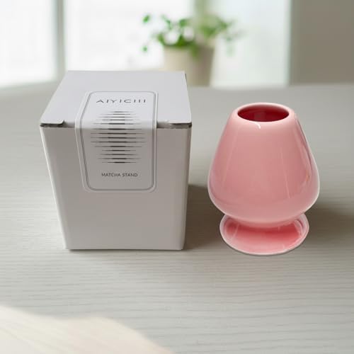 Matcha Whisk Holder – Ceramic Chasen Stand - Image 6