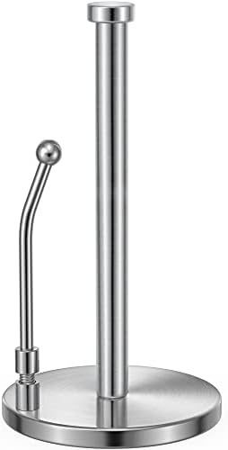 SMARTAKE Paper Towel Holder Countertop, Non-Slip Weighted Base by SMARTAKE