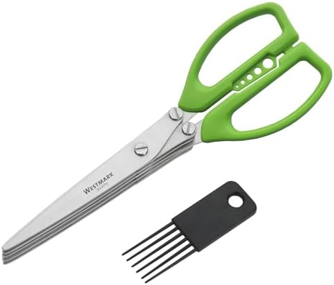 Westmark Germany Stainless Steel 5-Blade Herb Scissors by Westmark