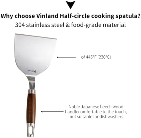 Wide Brownie Cookie Spatula, Stainless Steel Turner - Image 4