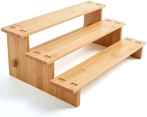 3-Tier stepped Spice Rack Organizer by JinDoWin