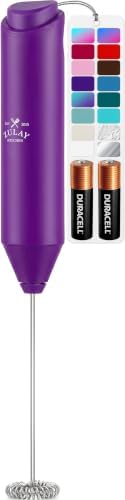 Zulay Kitchen Powerful Milk Frother AA Batteries Included – Ultra Fast Handheld by ZulayKitchen