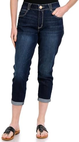 Democracy Women's Petite Ab Solution Crop by DemocracyWomensCollection