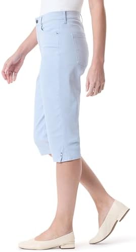 Gloria Vanderbilt Women's Amanda High Rise Skimmer Short Petite - Image 3