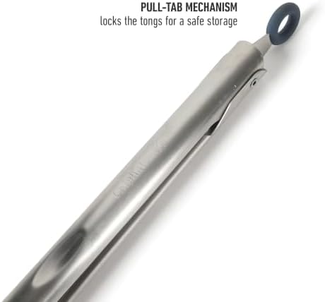 Calphalon Edge Kitchen Tongs, Stainless Steel Locking Tongs - Image 6