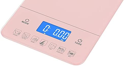 Ozeri Touch III 22 lbs Digital Kitchen Scale, in Tempered Glass - Image 3