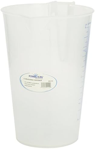 WirthCo 94140 Funnel King 2 Liter General Purpose Graduated Measuring Container - Image 4