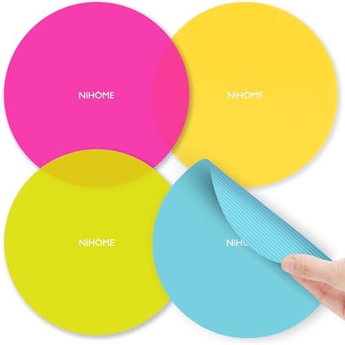 NiHome Silicone Jar Opener Gripper Pads, 6 In by NiHome