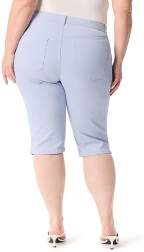 Gloria Vanderbilt Women's Amanda High Rise Skimmer Short Plus - Image 2