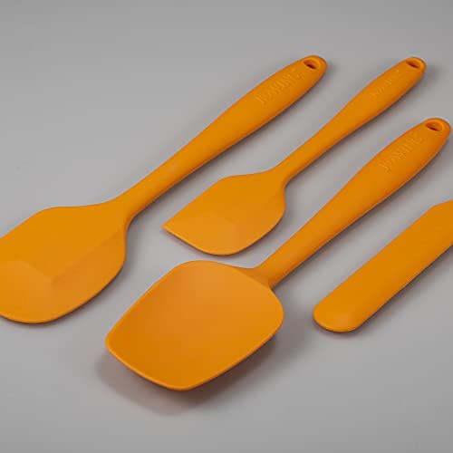 4 Piece Silicone Spatula Set, Flexible Heat Resistant Non-scratch Baking - Image 3