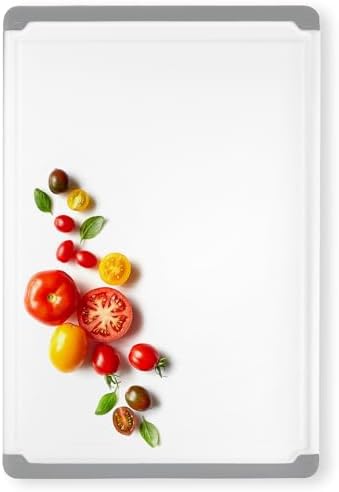 Large Plastic Cutting Board for Kitchen, 18-Inch Reversible Chopping Board - Image 7