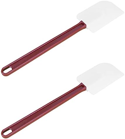 Heat Resistant Silicone Scraper Spoonula Commercial Rubber Spatula by FETESUR